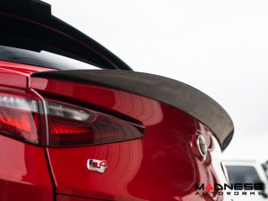 Alfa Romeo Stelvio Rear Spoiler - Carbon Fiber - Mid Spoiler